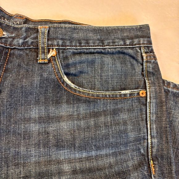 Banana Republic Blue Slim Straight Jeans - Picture 1 of 7